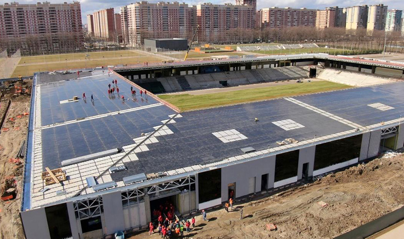Кабеленесущие конструкции для стадиона ФК Краснодар-2, фото 1